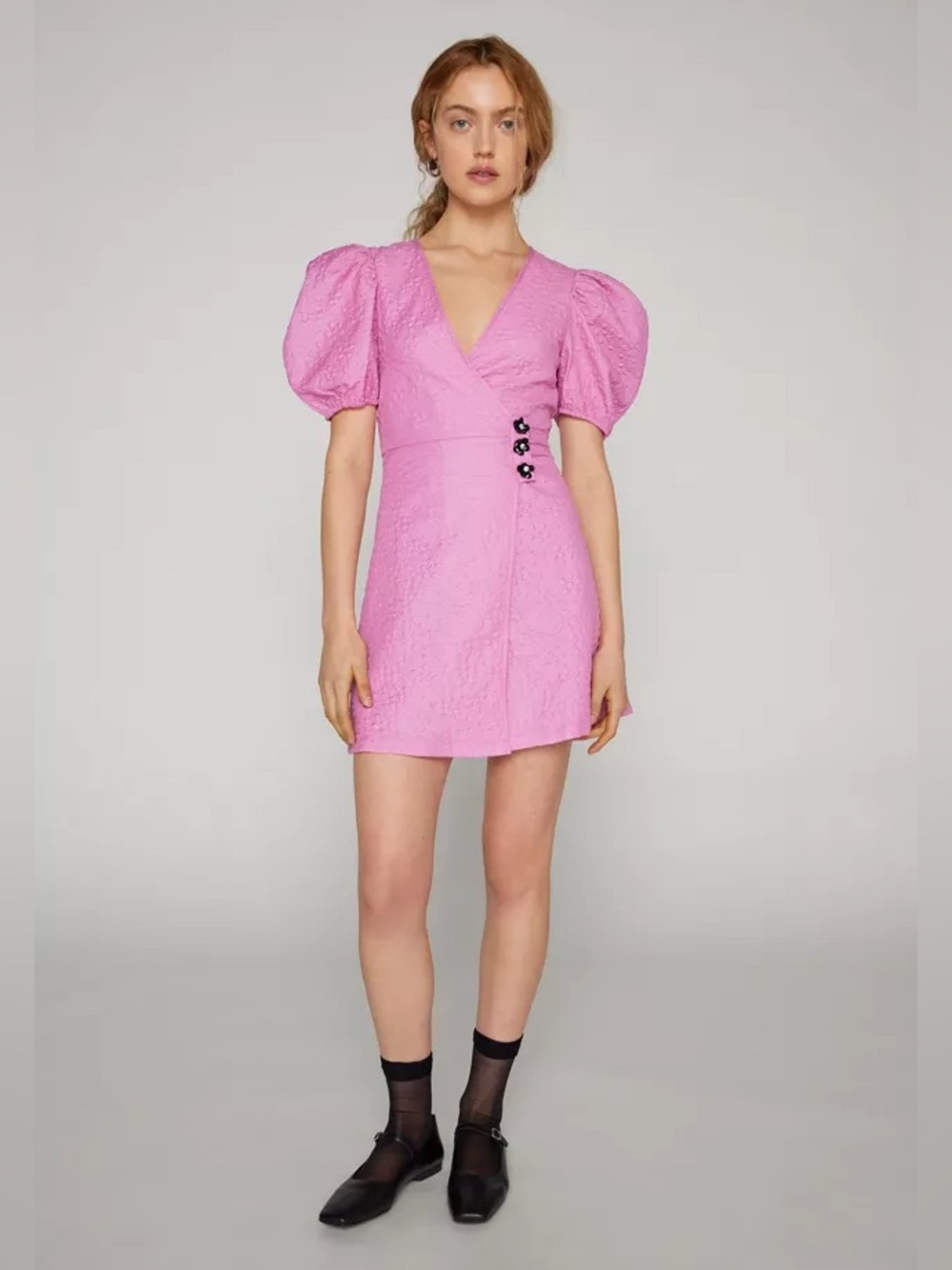 Sister Jane Maude Puff Sleeve Dress